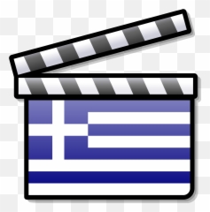 Open - Taiwan Film Clapperboard Svg Emoji