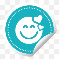 Free Emoji emoticon sticker love PNG with Transparent Background - Vectores Etiquetas Vintage Png