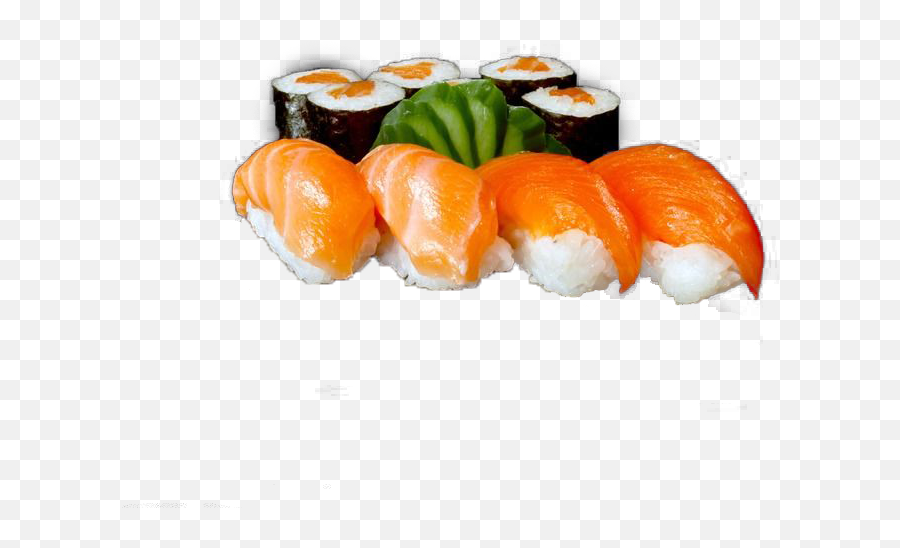 California Roll Sashimi Sushi Smoked Salmon Cucumber - Sushi Salmon Png Transparent Emoji,Sushi Emoji
