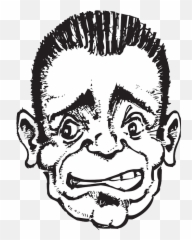 Free Nervous Face Download Clip - Confused Sketch Emoji