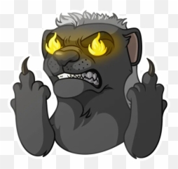 Telegram Sticker 3 From Collection - Art Emoji,Honey Badger Emoji