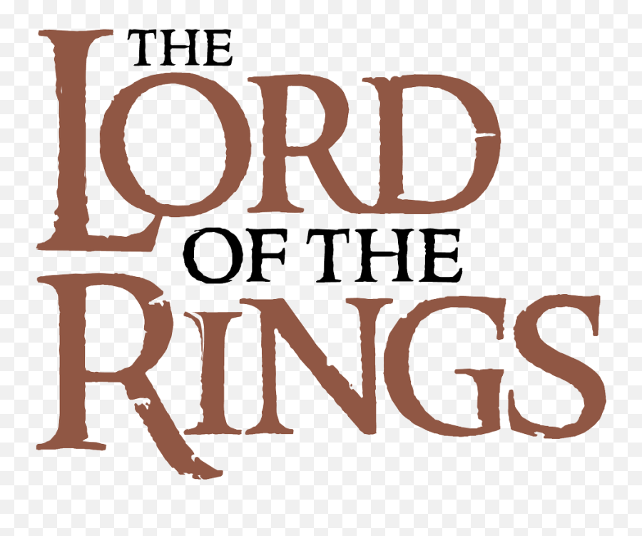 The Lord Of The Rings Logo - Logo Seigneur Des Anneaux Emoji,Lord Of The Rings Emoji