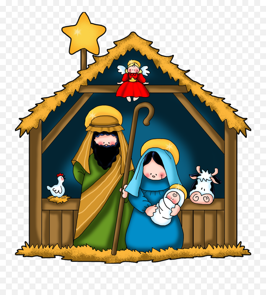 Free Jesus Birth Clipart Download Free Clip Art Free Clip - Jesus Was Born Clip Art Emoji,Nativity Emoji