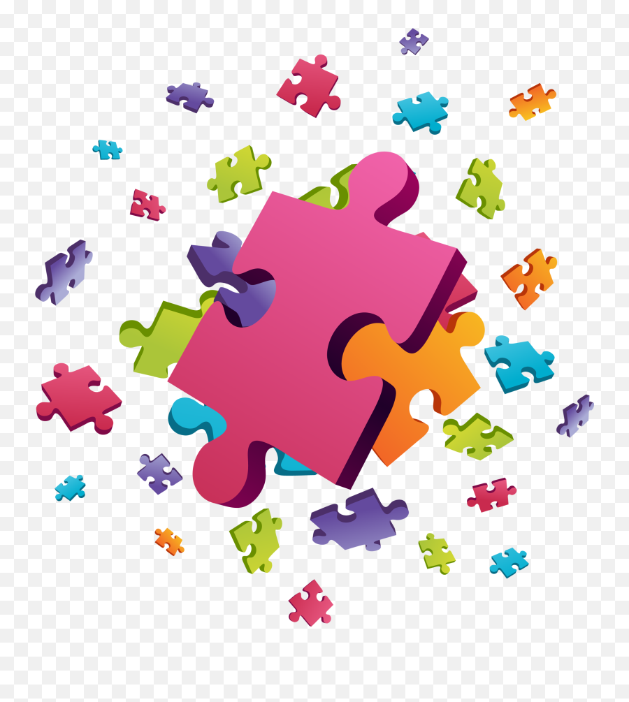 Clipart Houses Puzzle Clipart Houses Puzzle Transparent - Puzzles Clipart Transparent Emoji,Jigsaw Emoji
