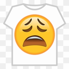 Weary Emoji - Whining Emoji,Weary Emoji