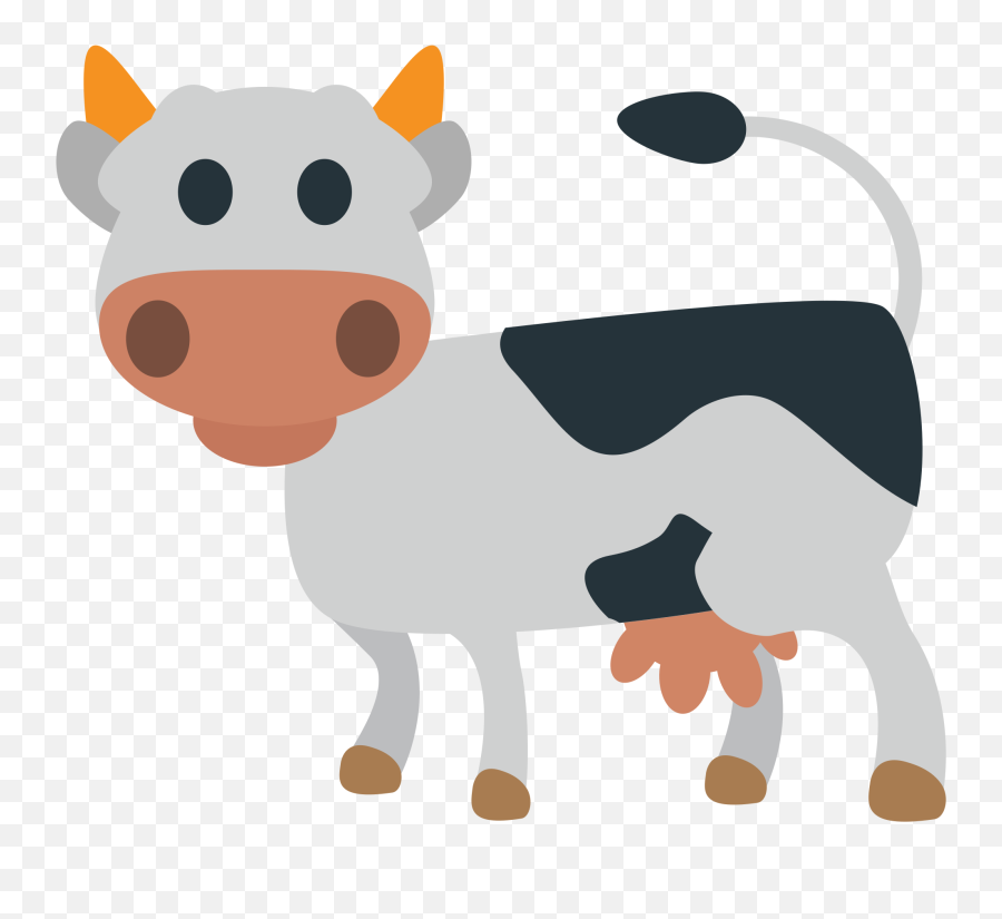 Clipart Cow Emoji Clipart Cow Emoji Transparent Free For - Clip Art,Bull Emoji