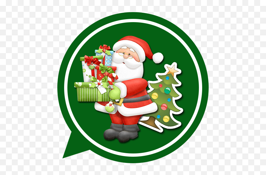 Christmas Wastickerapp - Imagenes De Santa Claus Para Whatsapp Emoji,Christmas Emoji Stickers