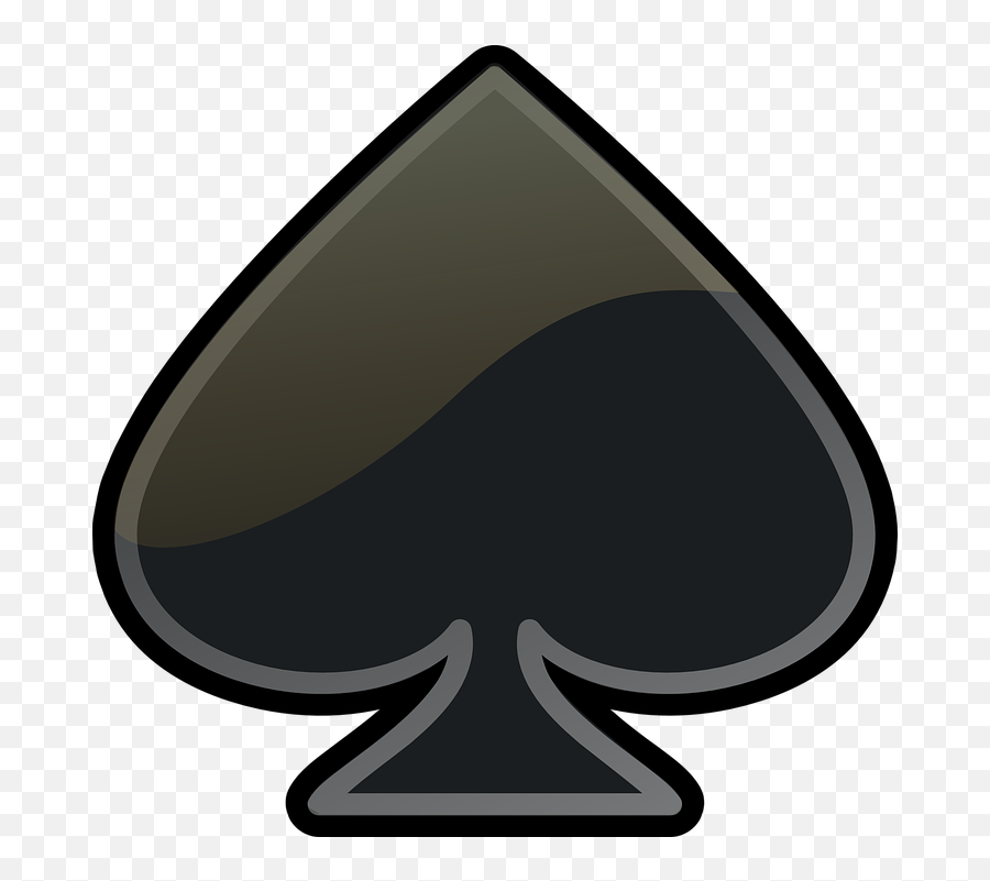 Spade Poker Ace - Spade Symbol Emoji,Ace Of Spades Emoji