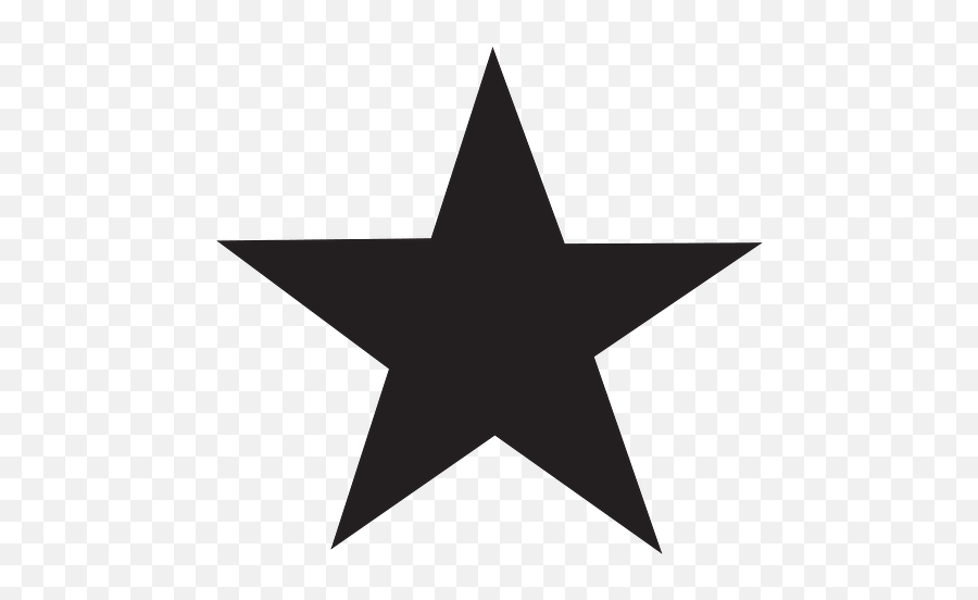 Star Icon Black - Black Star Png Emoji,White Star Emoji