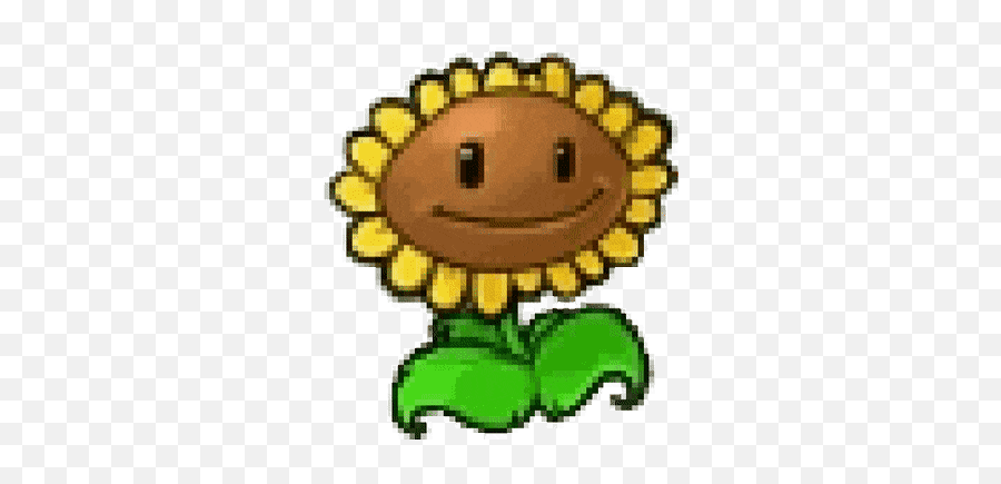 Top Sunflower Farm Stickers For Android - Sunflower Plants Vs Zombies Gif Emoji,Sunflower Emoji Transparent