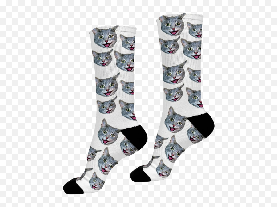 Unicorn Emoji Face Socks - Sock,Cat Boot Emoji