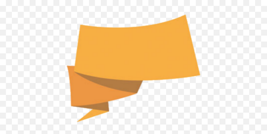 Orange Ribbon Ribbons Textbox Text - Clip Art Emoji,Orange Ribbon Emoji