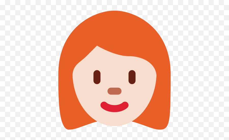 Light Skin Tone Red Hair - Red Hair Emoji,Rude Emoji Texts Copy And Paste