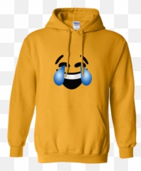 Emoji Costume Laughing Tears Of Joy Emoji Pullover Hoodie 8 - My Hero Academia Hoodie,Emoji Hoodies