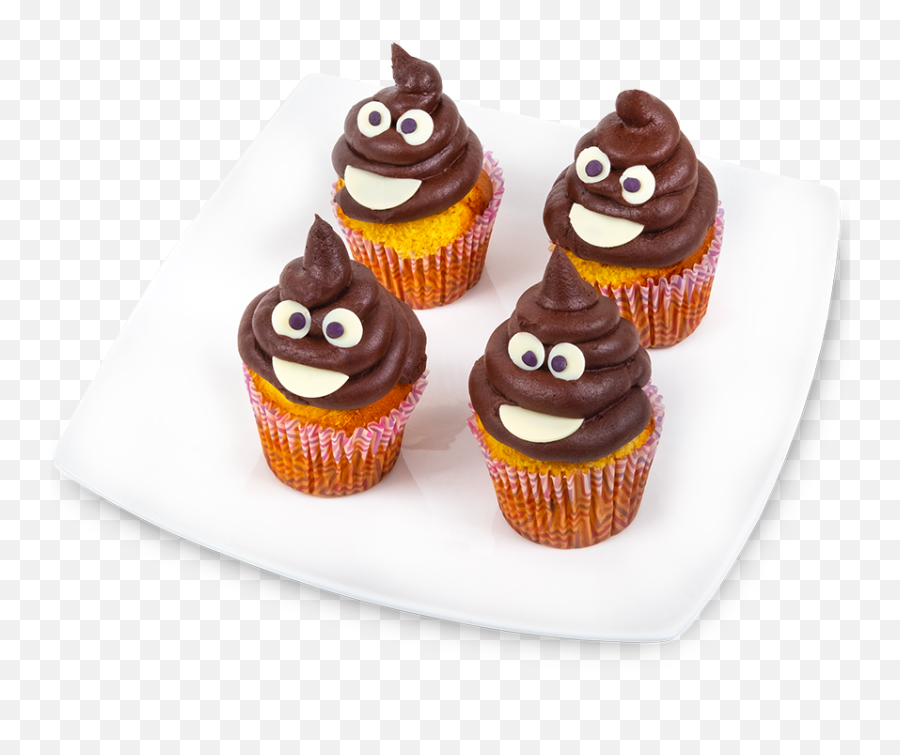 Poop Emoji Cupcakes - Frutikocz Cupcake,Emoji Cake