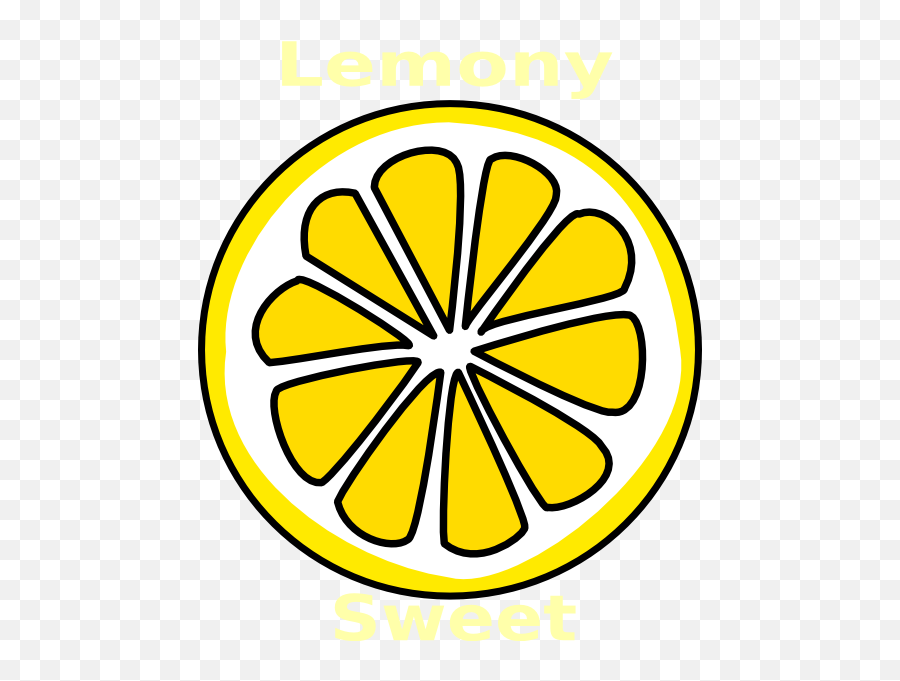 Lemon Slice Clip Art - Clipartix Svg Lemon Slice Clip Art Emoji,Lemonade Emoji