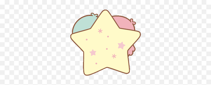 Little Twin Stars Sparkling Pop - Symmetry Emoji,Sparkle Japanese Emoji