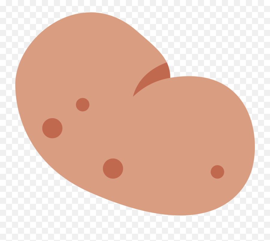 Twemoji2 1f954 - Discord Potato Emoji,Orange Heart Emoji