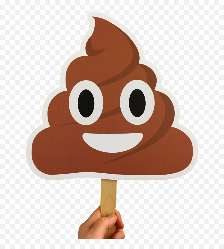 Poop Emoji Foam Cutout - Poop Emoji,Eating Emoji Png