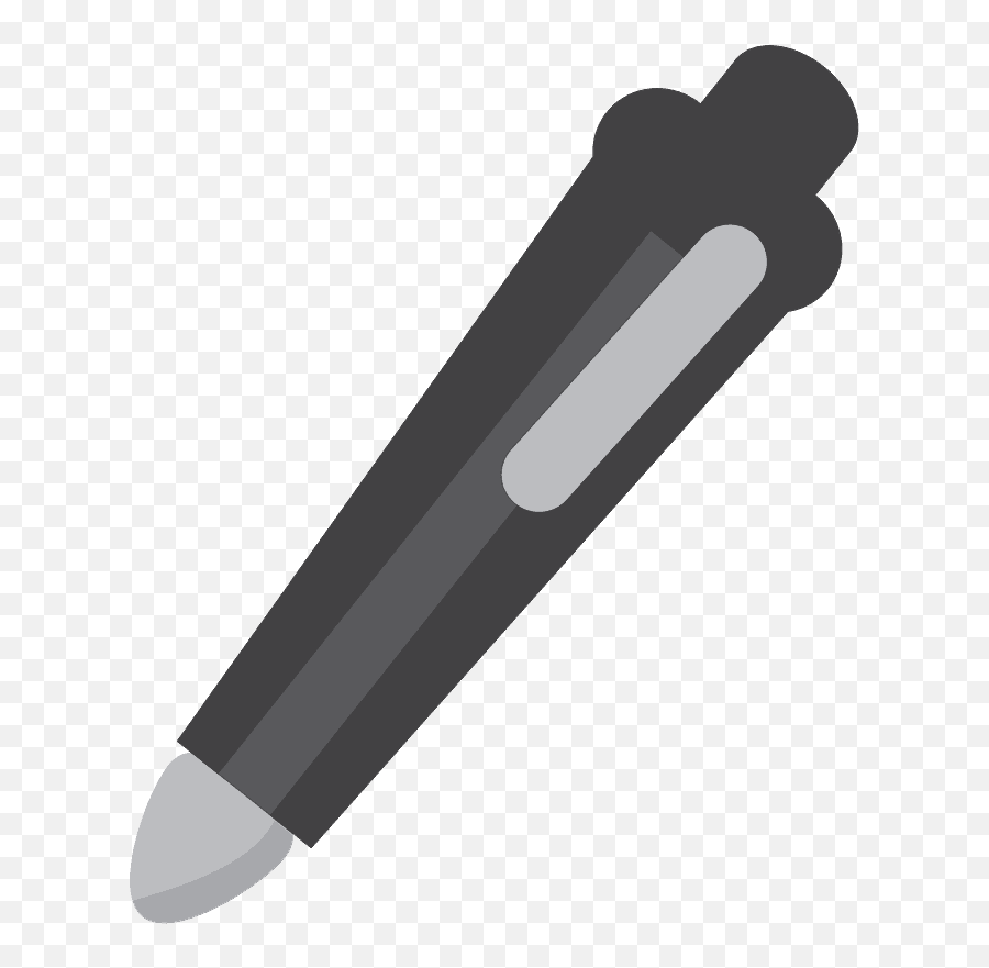 Pen Emoji Clipart - Solid,Memo Emoji