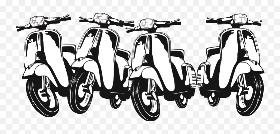 Wasps Motorbike Decal - Vespa Aufkleber Emoji,Scooter Emoji