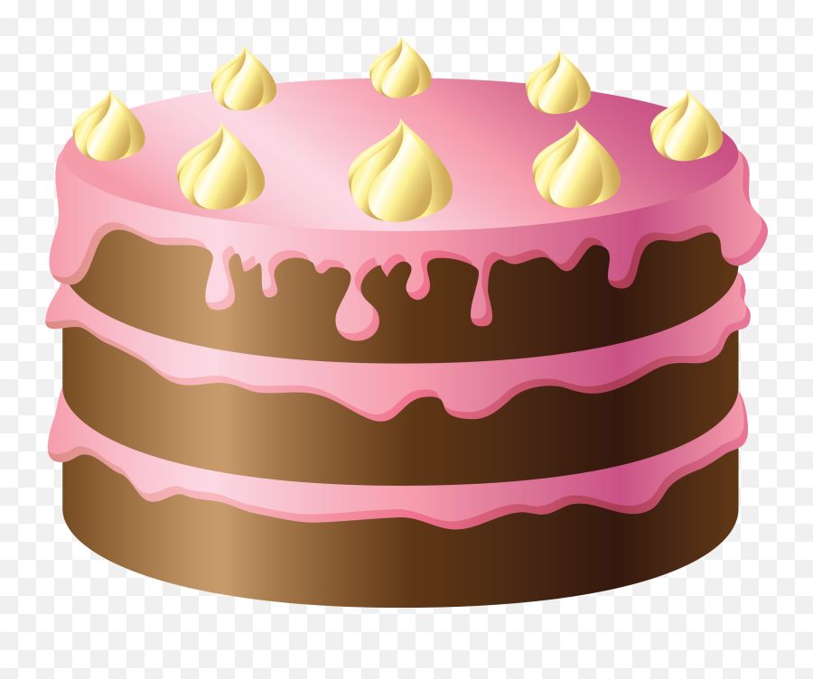 Birthday Cake Clip Art Free Birthday Clipart 2 - Cake Clipart Emoji,Emoji Cakes