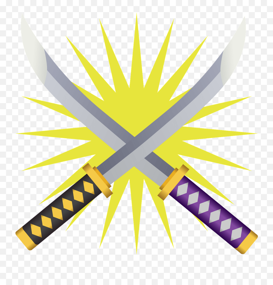 Japanese Sword Battle Clipart - Battle Clipart Emoji,Katana Emoji