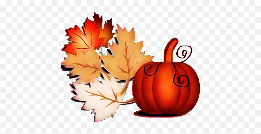 Pumpkin Png Fall Pumpkins - Thank You Thanks Giving Clipart Fall Clipart Emoji,Autumn Emoji