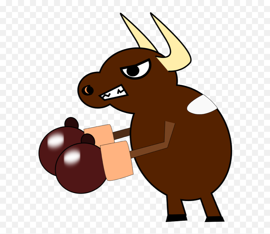 Cattle Clipart Animation Cattle - Fighting Cow Emoji,Cow And Man Emoji