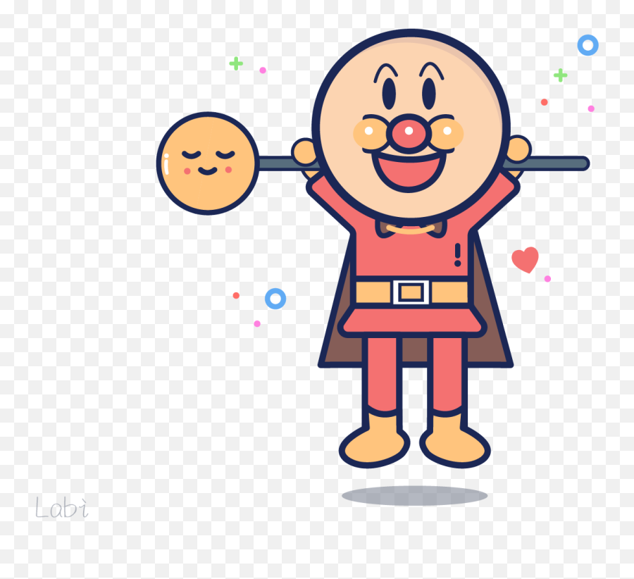 Anpanman Designs Themes Templates And Downloadable Graphic - Happy Emoji,Superman Emoji Art