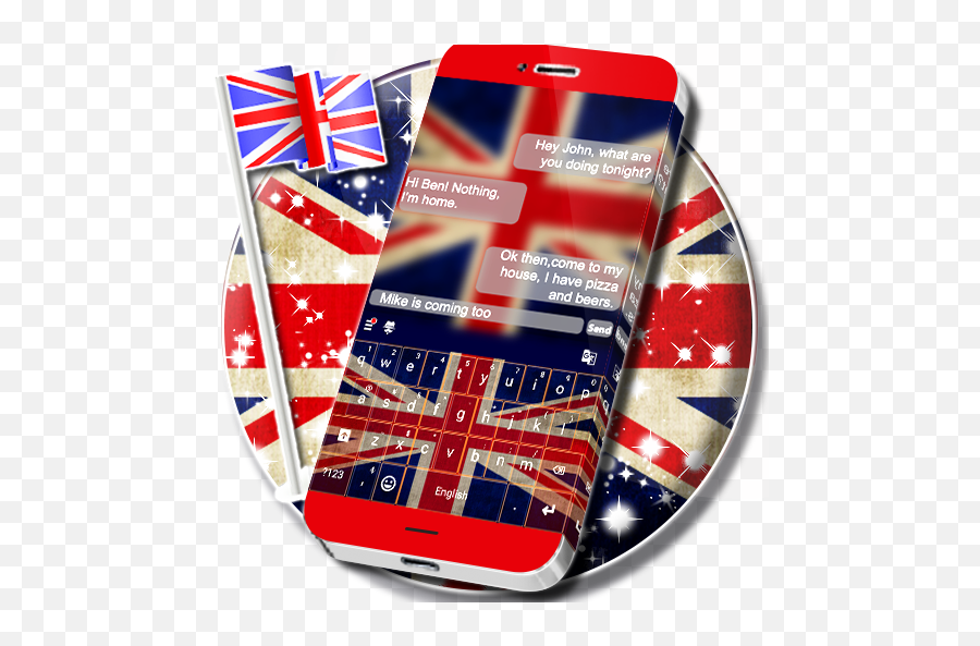 Uk Keyboard - Flag Of The United States Emoji,British Flag Emoji