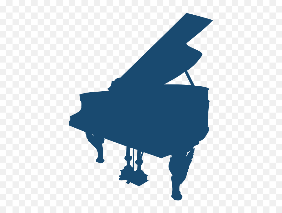 Large Piano Silhouette Vector Image - Piano Graphic Emoji,Classic Emoji Keyboard