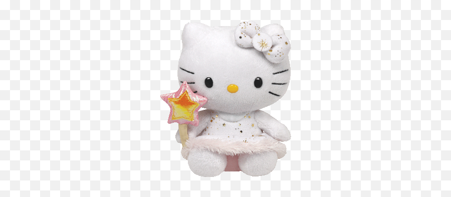 Ty Hello Kitty Beanie Babies 8 In Emoji,Angel Emoji Pillow