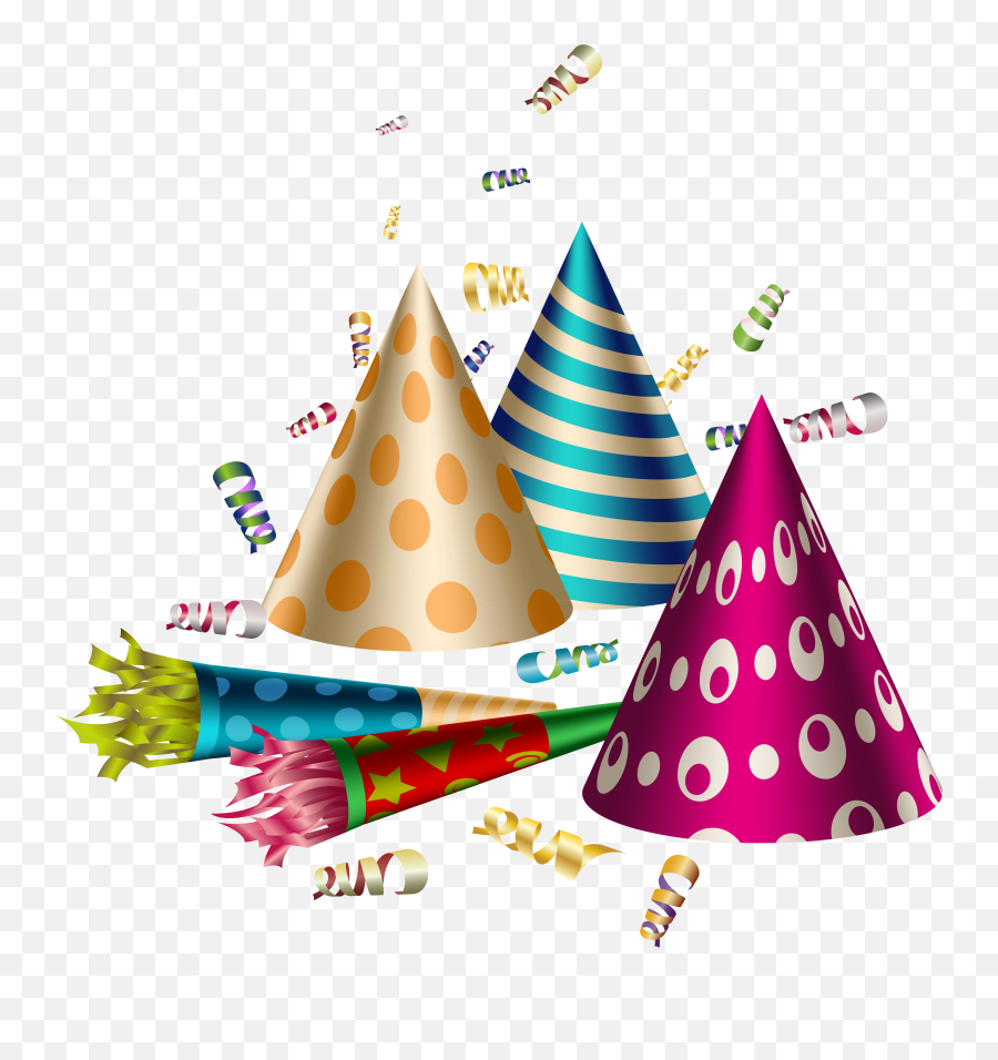 Party Birthday Hat Png - Party Hats Clipart Transparent Emoji,Dunce Cap Emoji