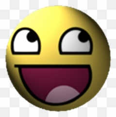 D Smiley - Awesome Smiley Face Meme Png Emoji,Giant Emoticon