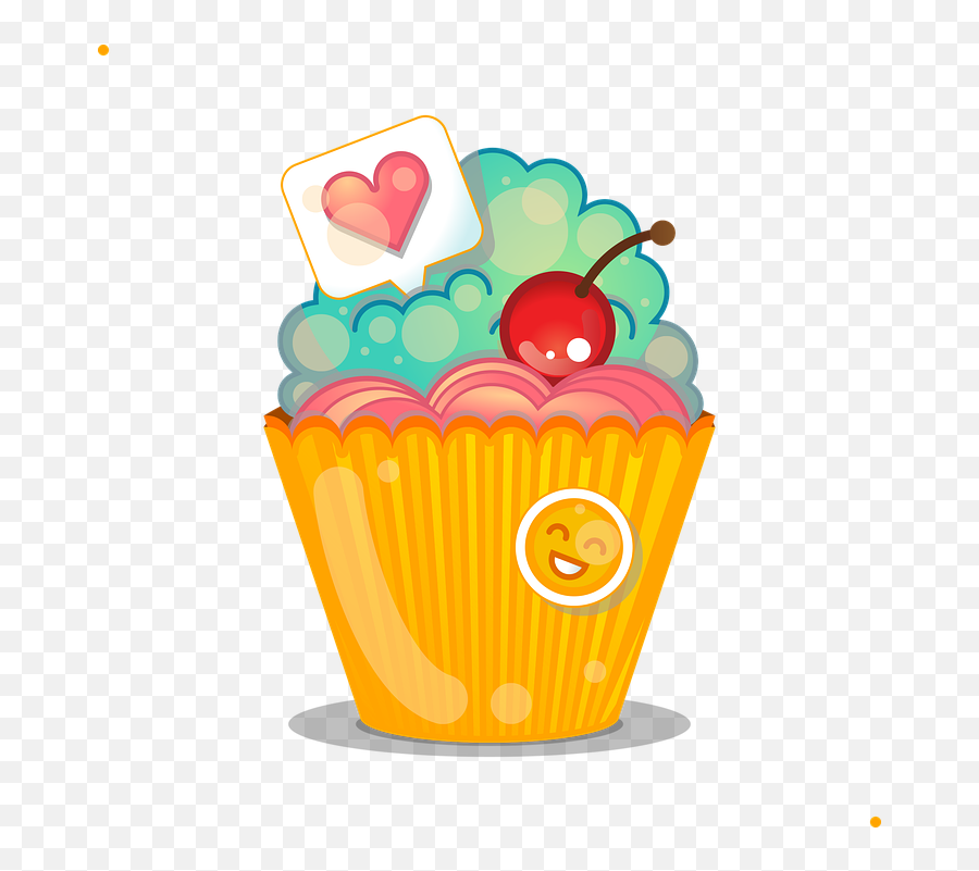Bun Muffinka Cupcakes Pastry - Clip Art Emoji,Emoji Birthday Cupcakes