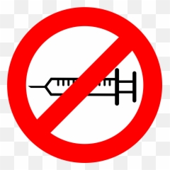 No Needles Shots Vector Clipart Image - Limite Di Velocità 50 Emoji