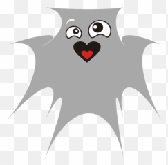 Fantasma Gráficos Vectoriales - Ghost Emoji,Salt Emoji