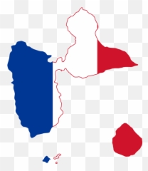 134 Best Country Flag Maps Images - Guadeloupe Emoji