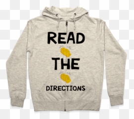 Download Read The Directions Clap Emoji Zip Hoodie - Read The Directions T Shirt,Emoji Hoodies