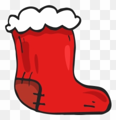 Sock Christmas Gift - Clip Art Emoji