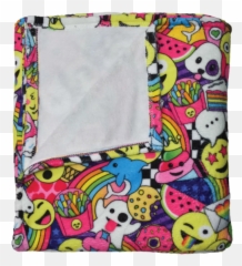Emoji Party Throw Blanket - Group