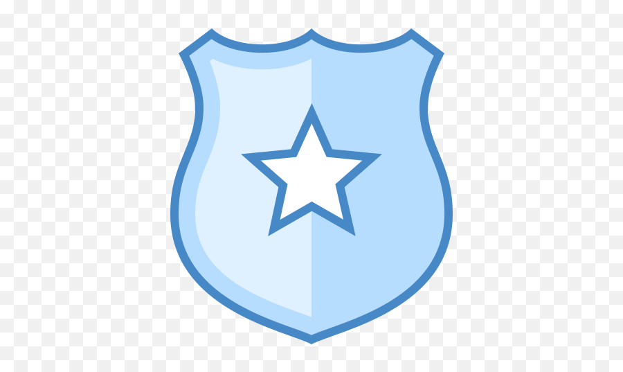 Police Badge Icon - Free Download Png And Vector Blue Police Badge Icon Emoji,Policeman Emoji