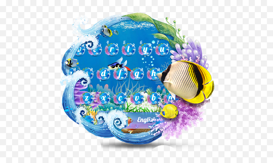Sea Aquarium Keyboard Theme - Apps On Google Play Clip Art Emoji,Emoticons Fishing
