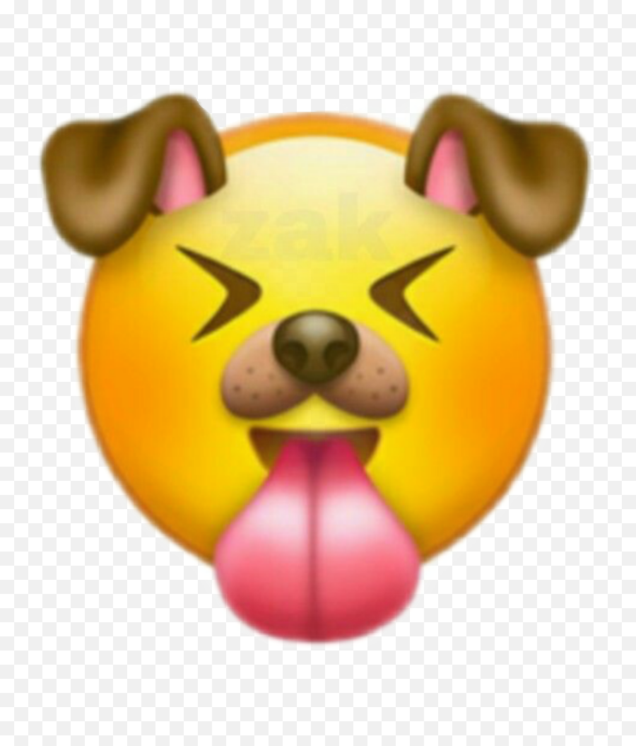 Snapchat Perro Emoji Sticker Sticker By Abril - Emoji Iphone Fond D Écran,Snapchat Face Emoji