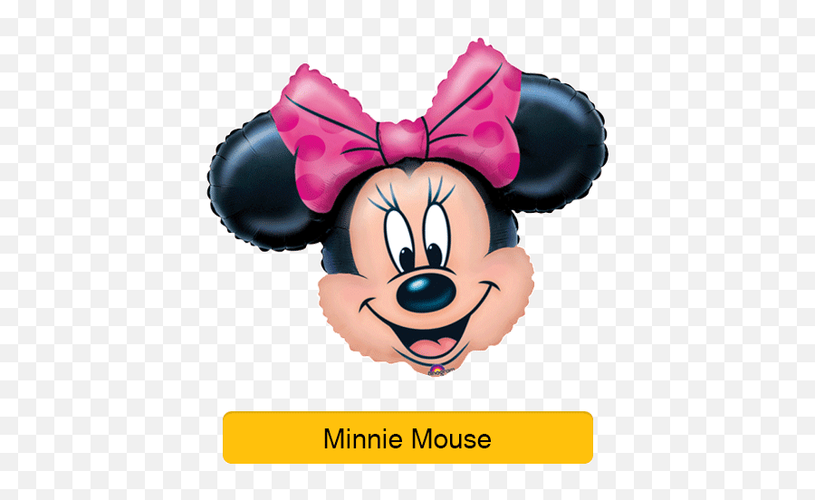 Disney - All The Characters U2014 Edu0027s Party Pieces Head Minnie Mouse Png Emoji,Moana Emoji