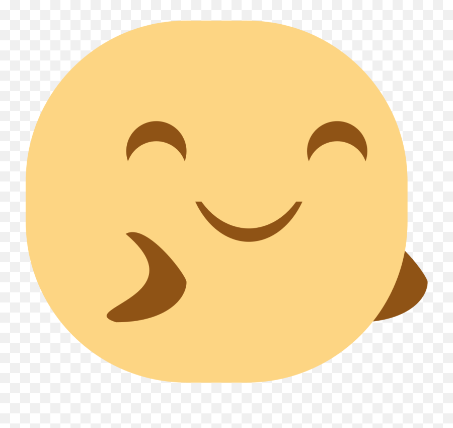 Filebreezeicons - Emotes22facehugleftsvg Wikimedia Commons Happy Emoji,Hugging Emoticon