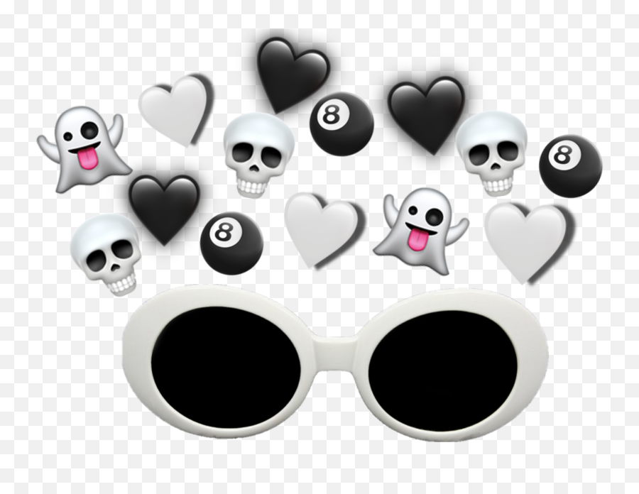 Cloutgoggles Clout Goggles Sticker - Girly Emoji,Clout Emoji