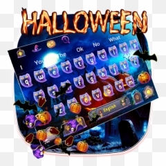 Halloween Pumpkin Keyboard - Language Emoji