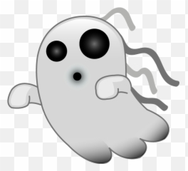 Emoji Emoticon Smiley Ghost - Scary Ghost Emoji Png,Ghost Emoji